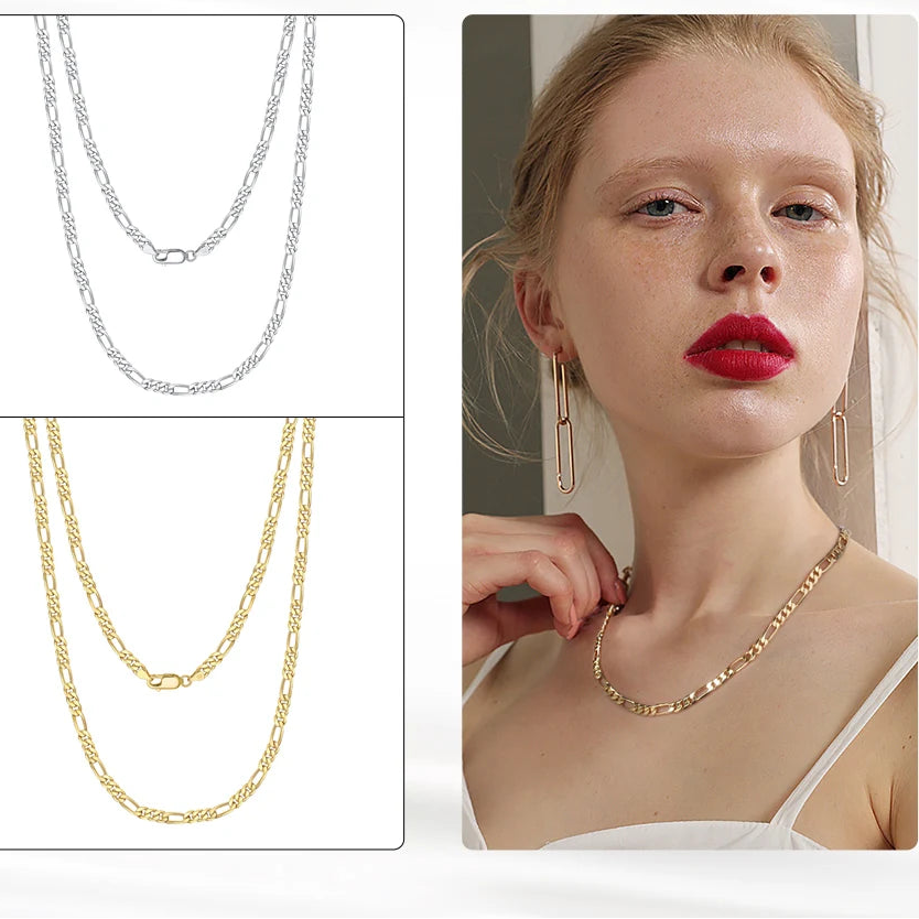 Figaro Chain Necklace