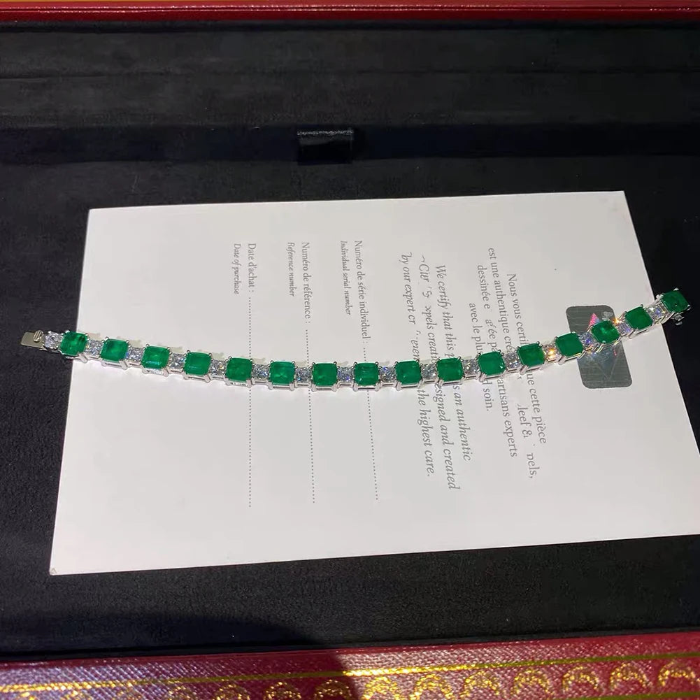Colombian Emerald  Bracelets