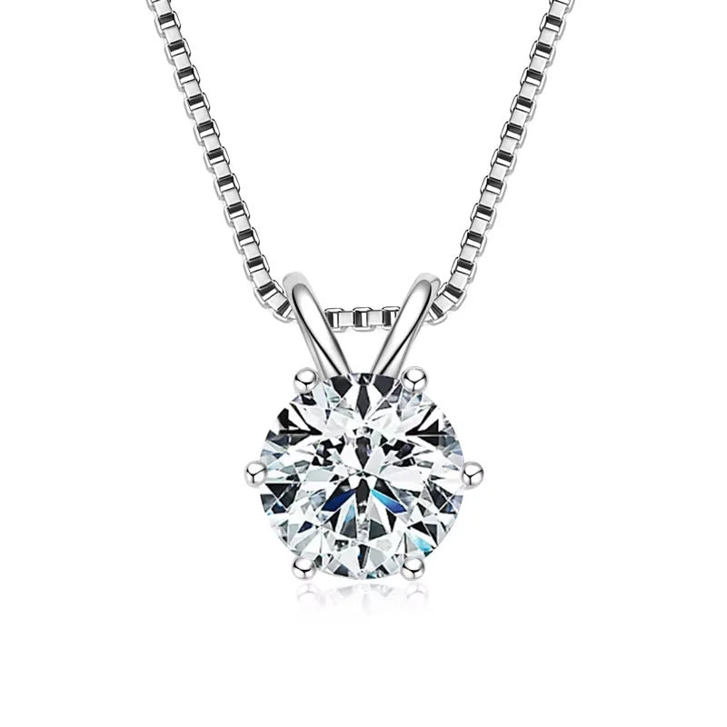 Pendant Solitaire Drop Necklaces