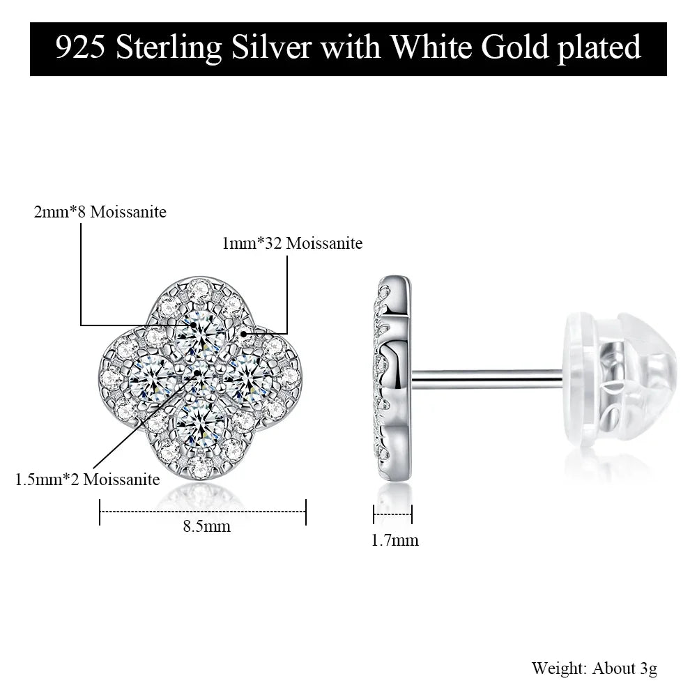 Four-leaf Clover Earring