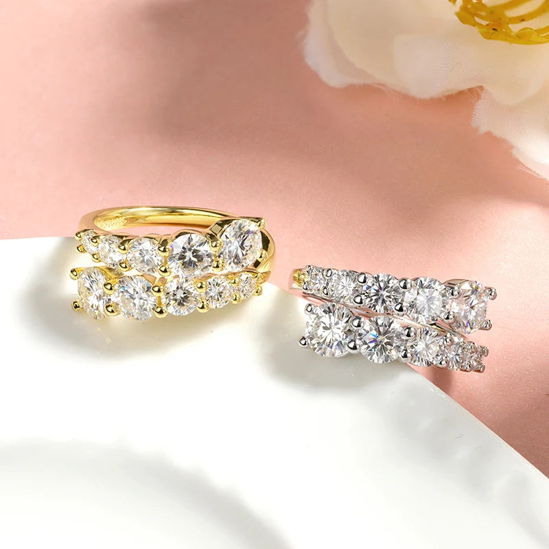 Moissanite Rings