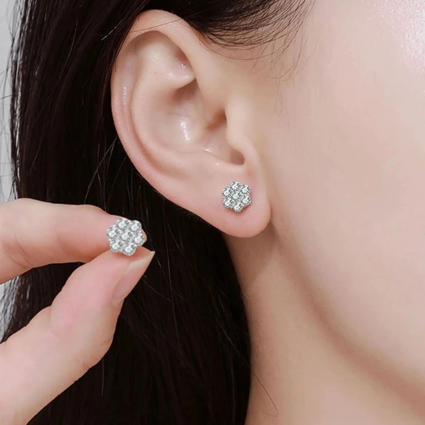 Flower Stud Earrings