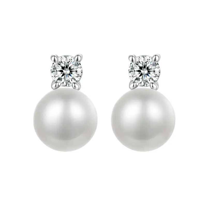 Pearl Stud Earrings