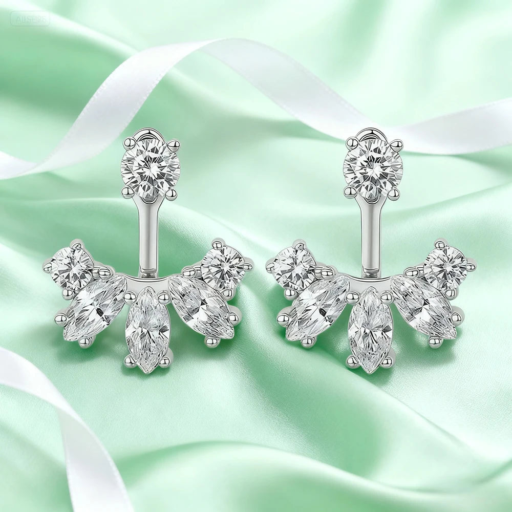 Drop Earrings Detachable Ear cuff