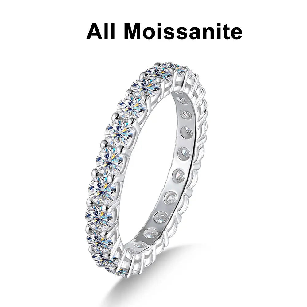 Round Moissanite Ring