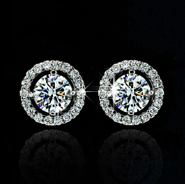Vintage Style Zircon Stud