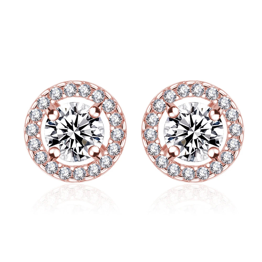 Vintage Style Zircon Stud