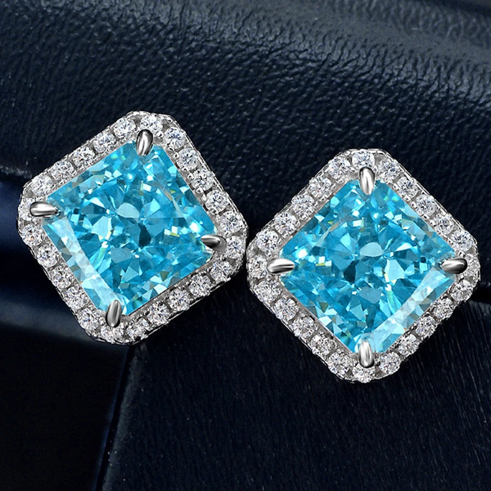 Crushed Ice Cushion Cut  Fancy Vivid Orange Sapphire