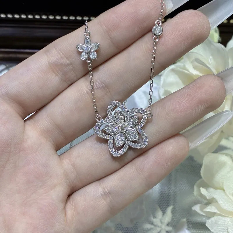Flower Pendant Necklace