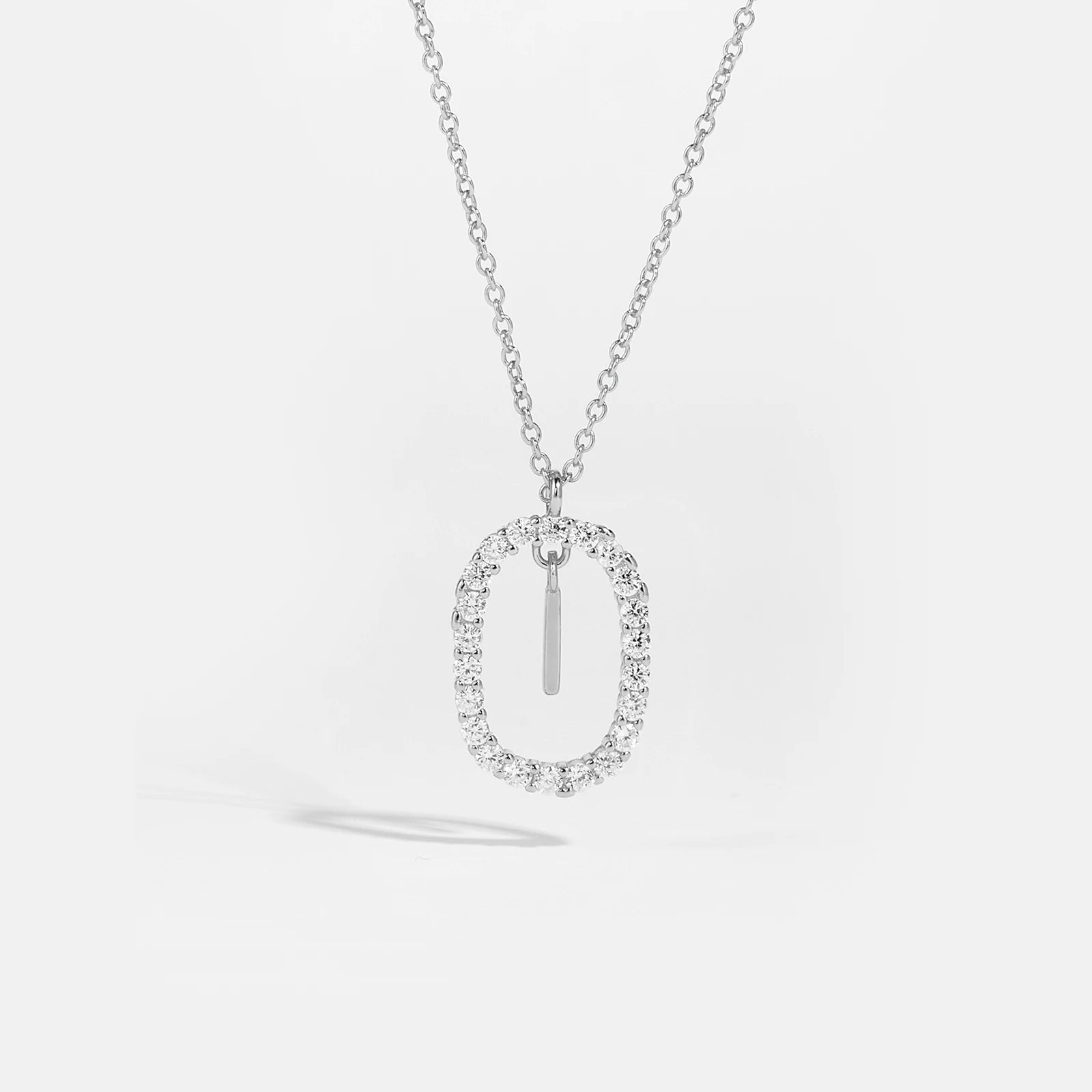 Silver Gold Initial Letters Pendant Alphabet Necklace