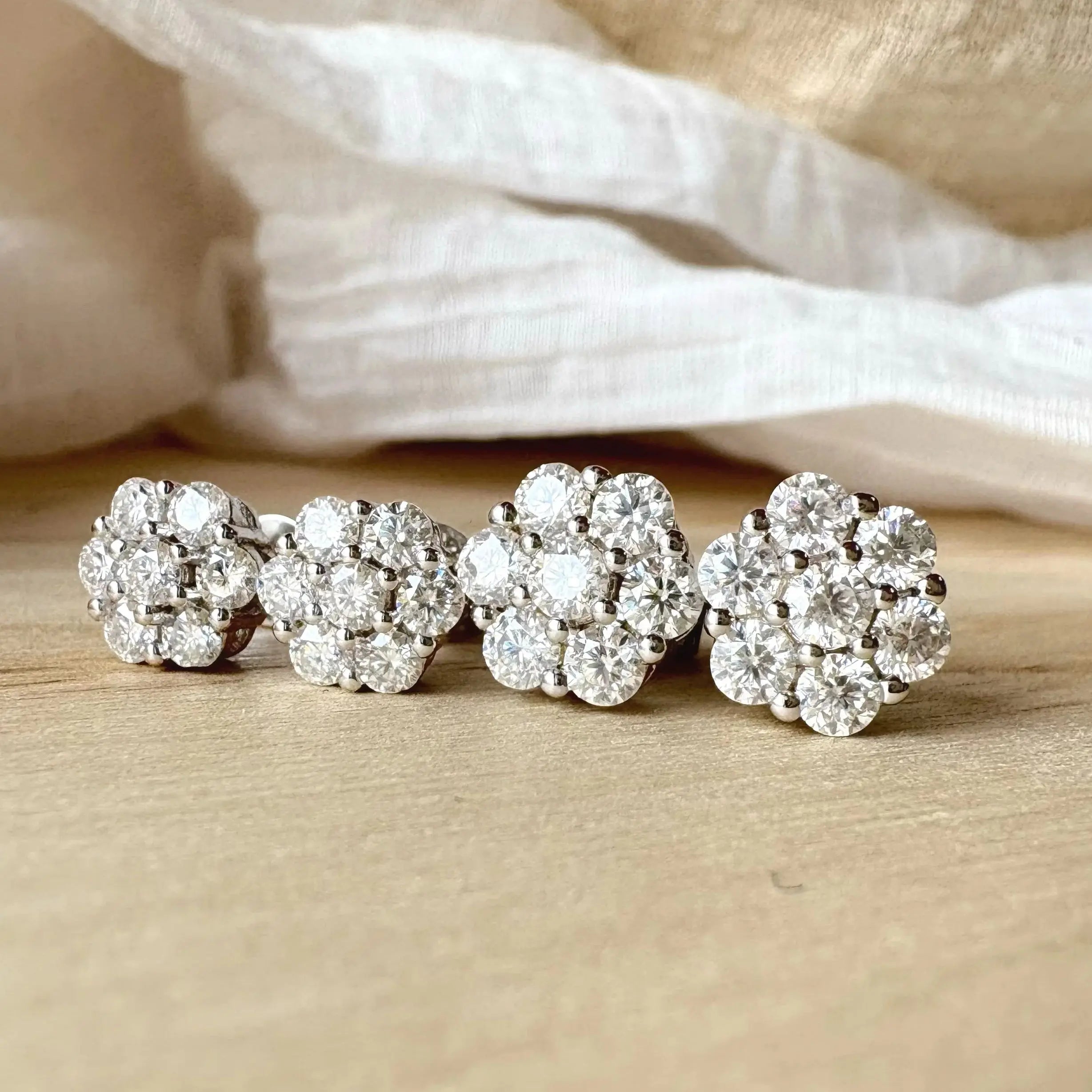Flower Stud Earrings