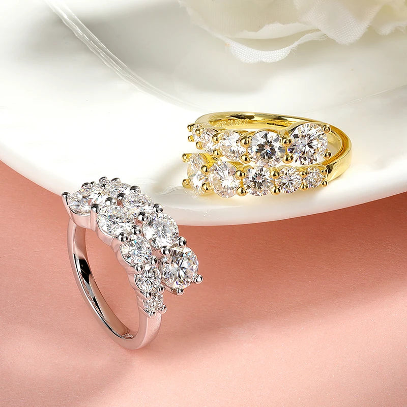 Moissanite Rings