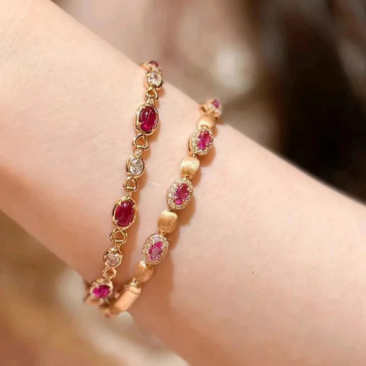 Antique money wind brushed bracelet