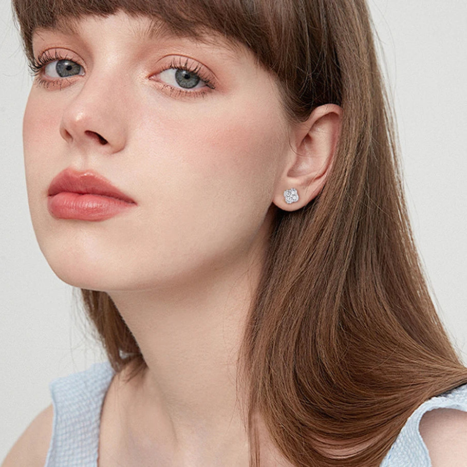 Four-leaf Clover Earring