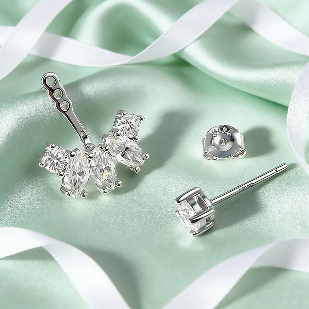 Drop Earrings Detachable Ear cuff