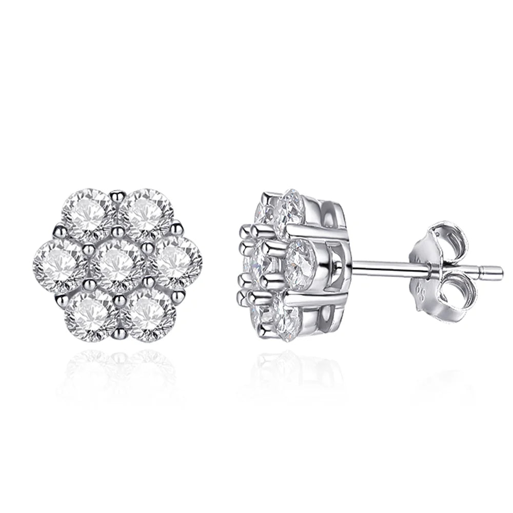 Flower Stud Earrings