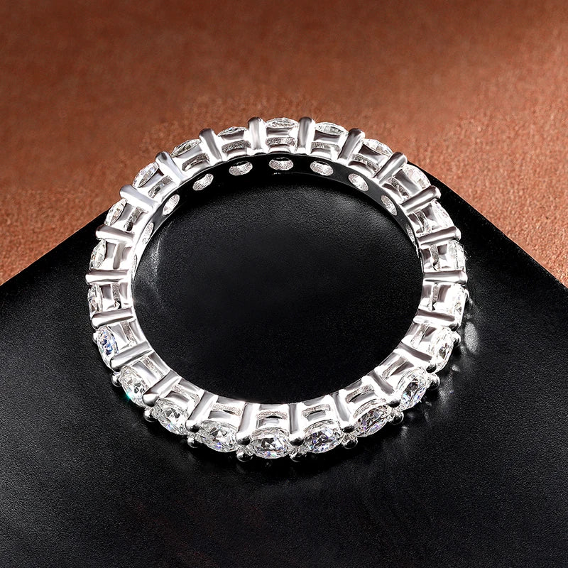 Round Moissanite Ring