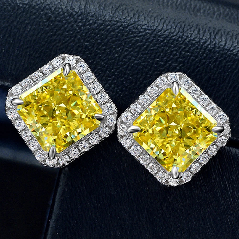 Crushed Ice Cushion Cut  Fancy Vivid Orange Sapphire