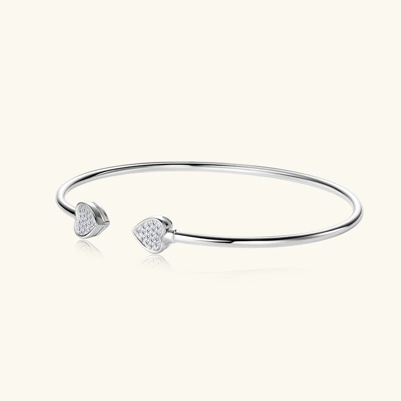 Moissanite Bangle Opening Cuffs