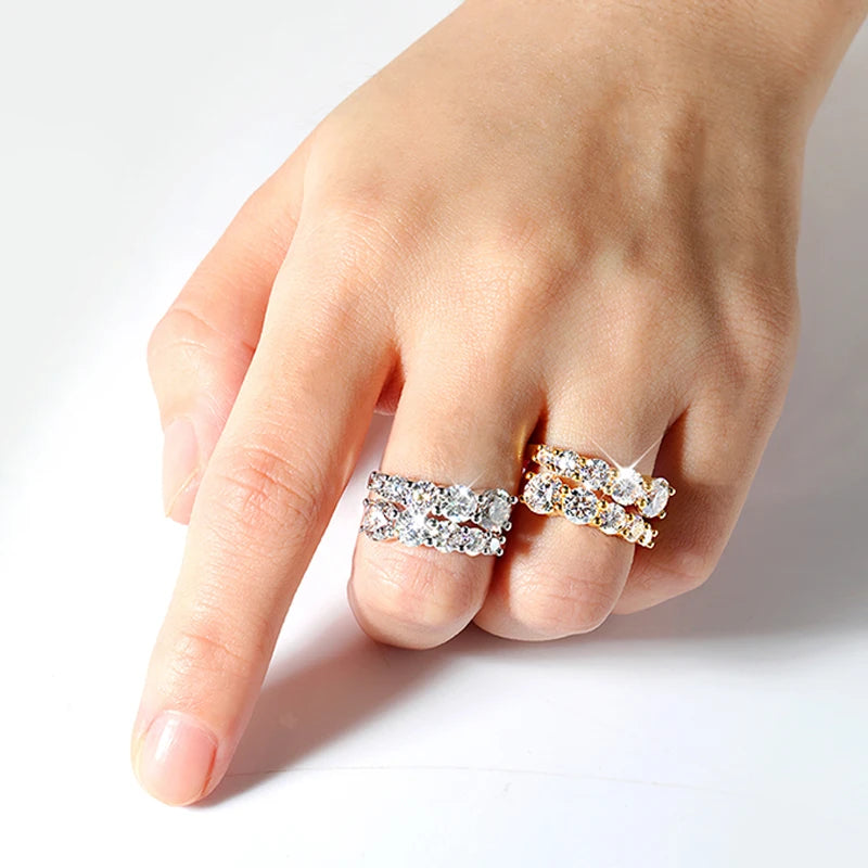 Moissanite Rings
