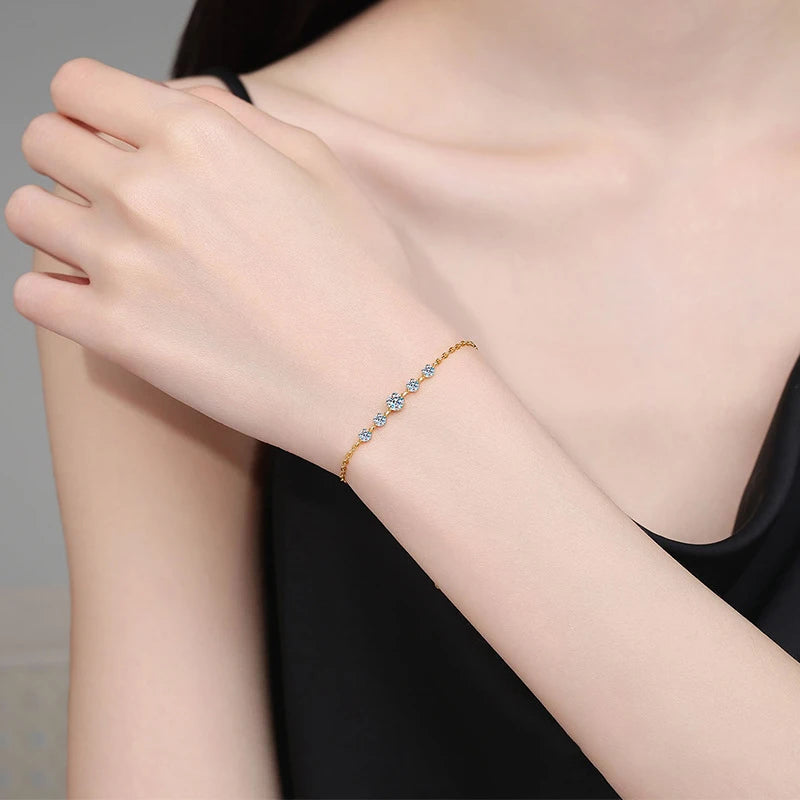 Sparkling Hand Chain Jewelry