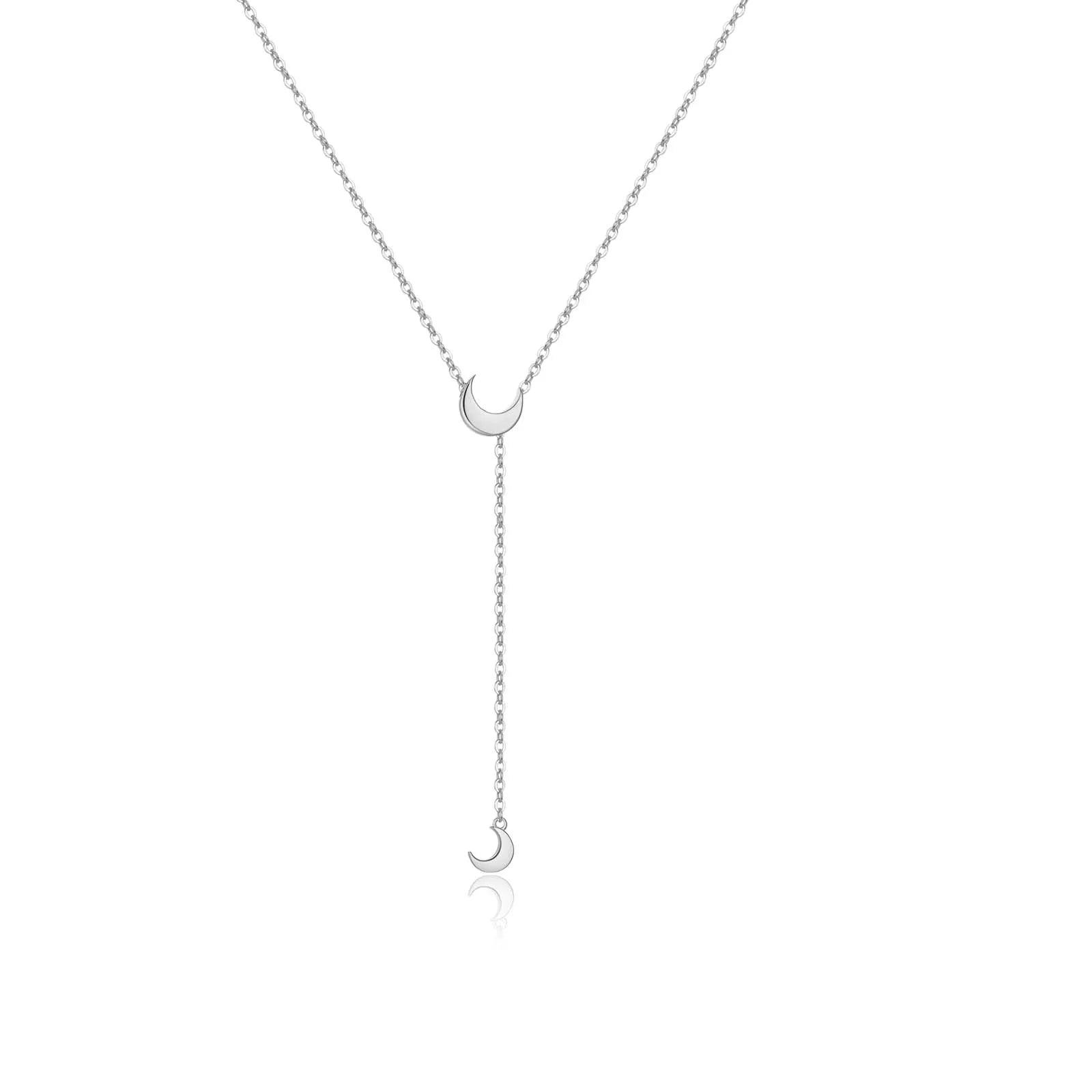 Adjustable Long Chain Pendant Charm Necklace Choker