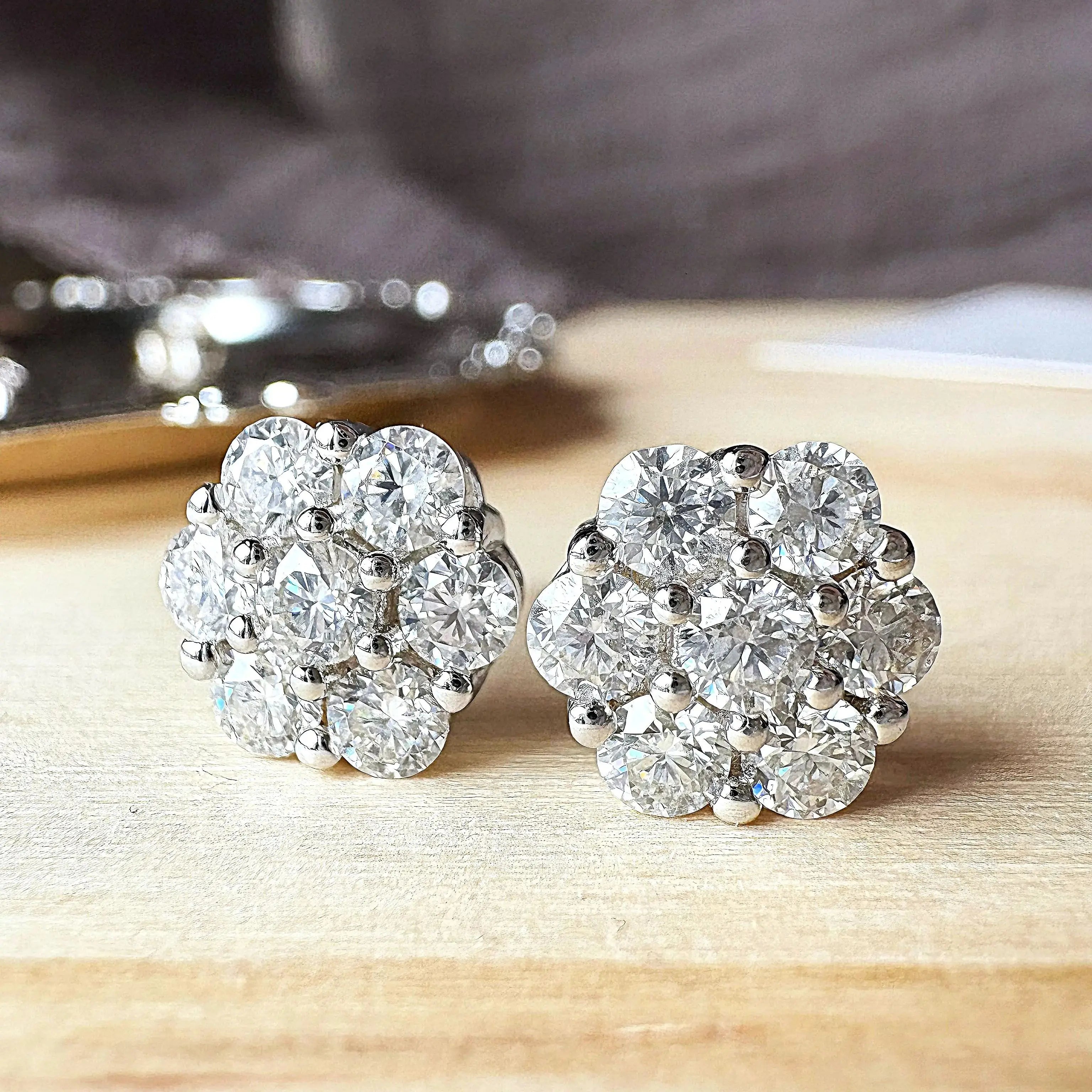 Flower Stud Earrings